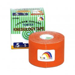 TEMTEX kinesio tape Classic, oranžová tejpovacia páska 5cm x 5m