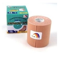 TEMTEX kinesio tape Classic, béžová tejpovacia páska 7,5cm x 5m