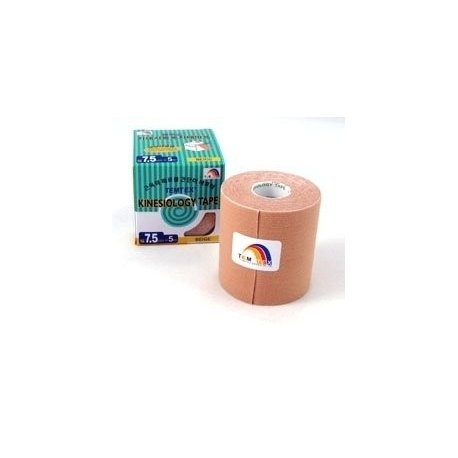 TEMTEX kinesio tape Classic, béžová tejpovacia páska 7,5cm x 5m