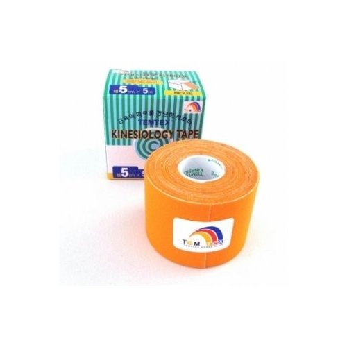 TEMTEX kinesio tape Tourmaline, oranžová tejpovacia páska 5cm x 5m