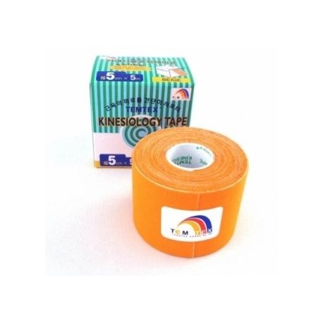 TEMTEX kinesio tape Tourmaline, oranžová tejpovacia páska 5cm x 5m