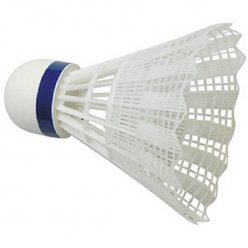 Loptičky badminton SW 4ks biele