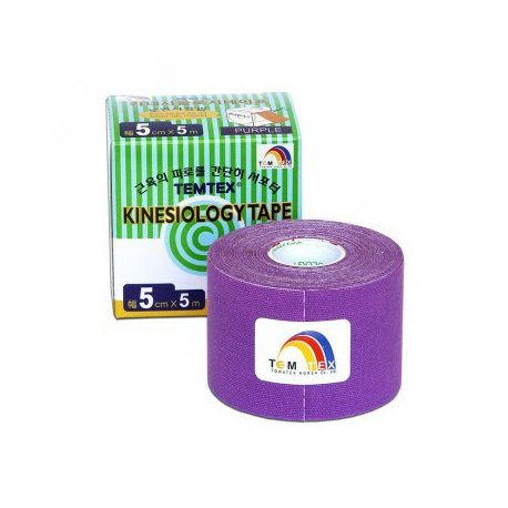 TEMTEX kinesio tape Tourmaline, fialová tejpovacia páska 5cm x 5m